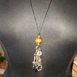 Handmade drop pendant necklace
